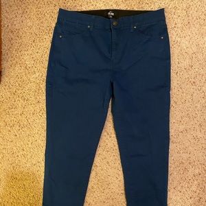 Lularoe Skinny denim in pacific blue